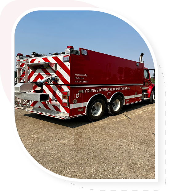 Custom fire truck fabrication